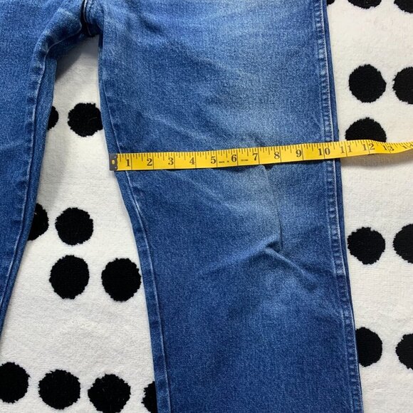 Wrangler Jeans Cowboy Cut Bootcut Blue Denim Western Rodeo - Picture 10 of 13